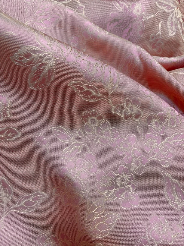 【金粉佳人】高密双色萝国风新中式衬衫连衣裙套装服装面料