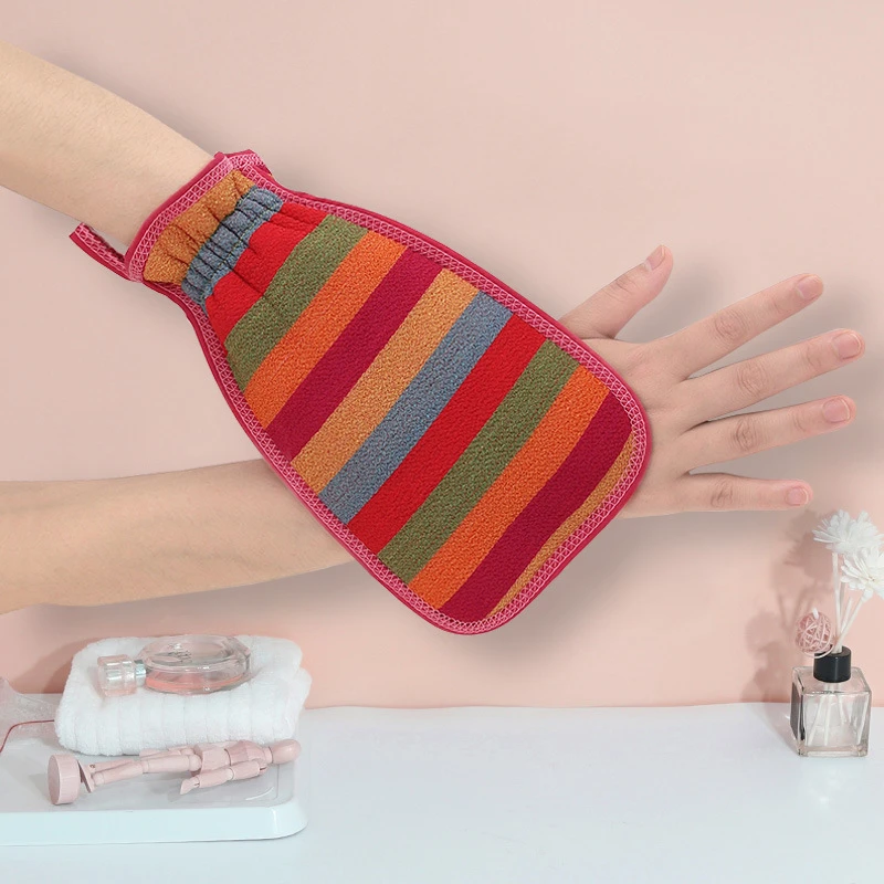 强力家用男女士成人洗浴搓澡巾搓背手套洗澡神器后背搓泥搓灰去污