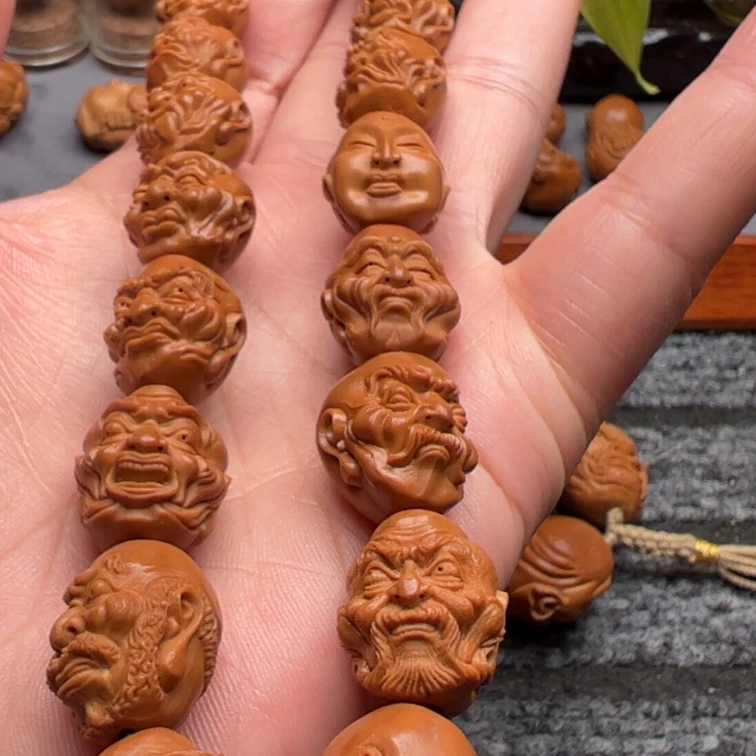 【闪购商品】橄榄核吊坠罗汉手持