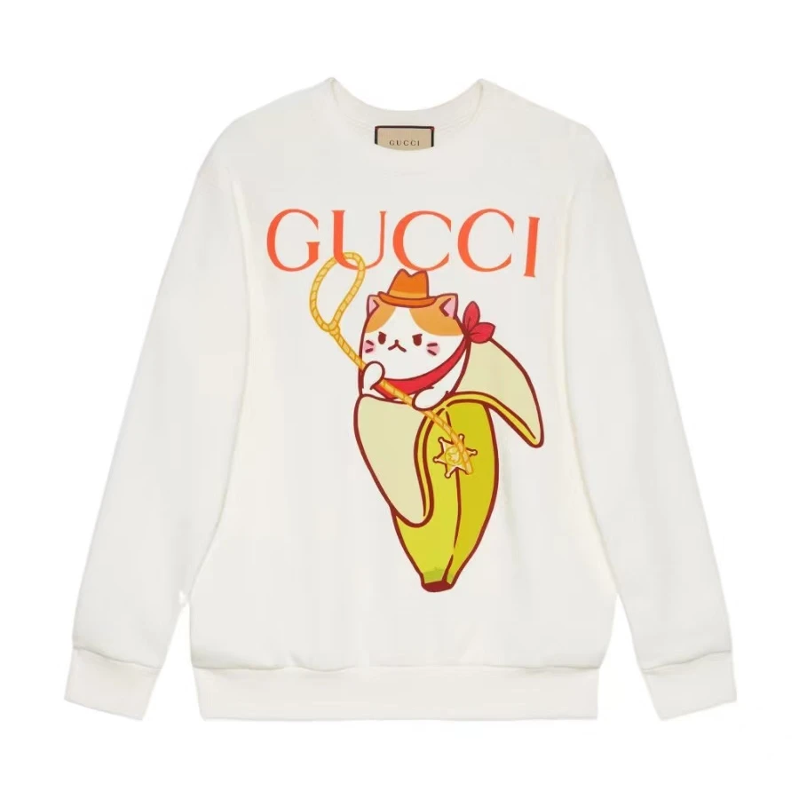 Gucci/卫衣/HZ1504560176/95新/S/市场价7000