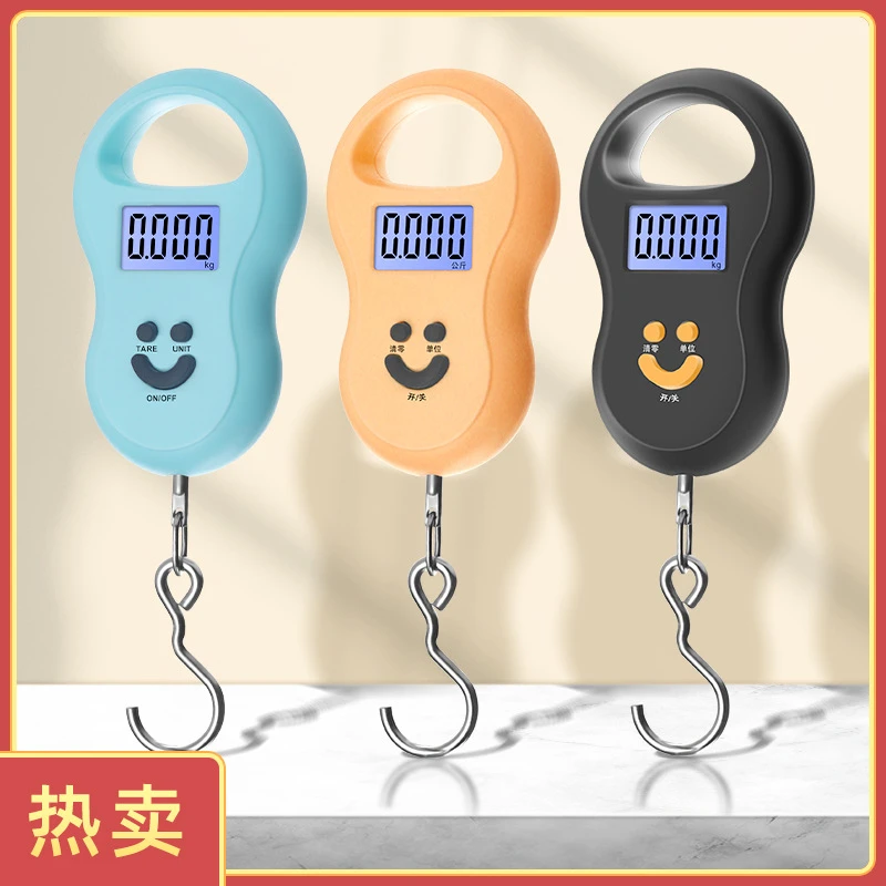 弹簧秤电子称迷你式便携式手提秤小型食物菜场行李克秤多用小巧