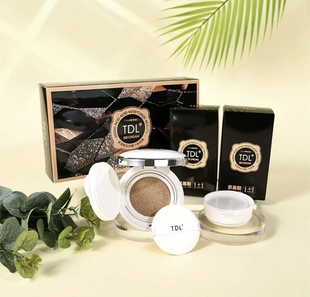 【青爷推荐美颜BB霜】套盒贵妇气垫bb霜黑珍珠不脱妆