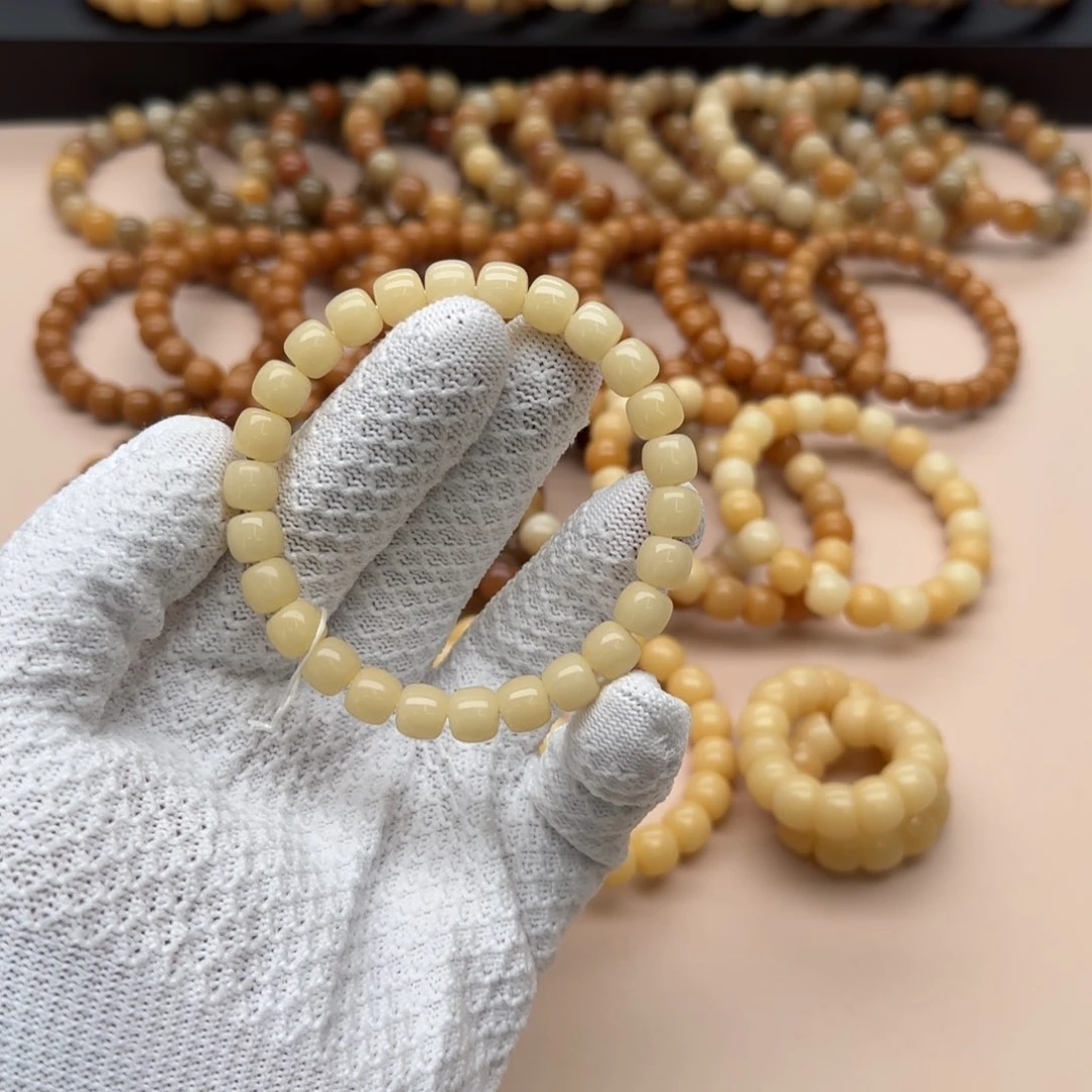 菩提根/象牙果手串8*9精工 10年
