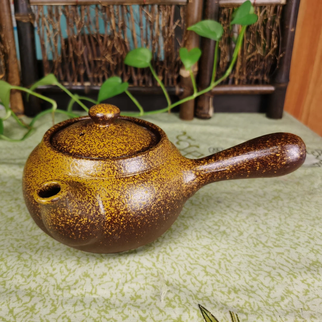 柴烧坭兴陶煮茶器烧水神器电陶炭火炉加热钦州陶围炉煮茶650毫升