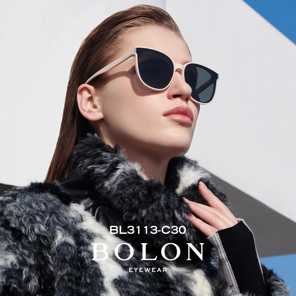 BOLON/暴龙【不挑脸型】大框显瘦BL3082墨镜BL3113时尚女款偏光墨镜