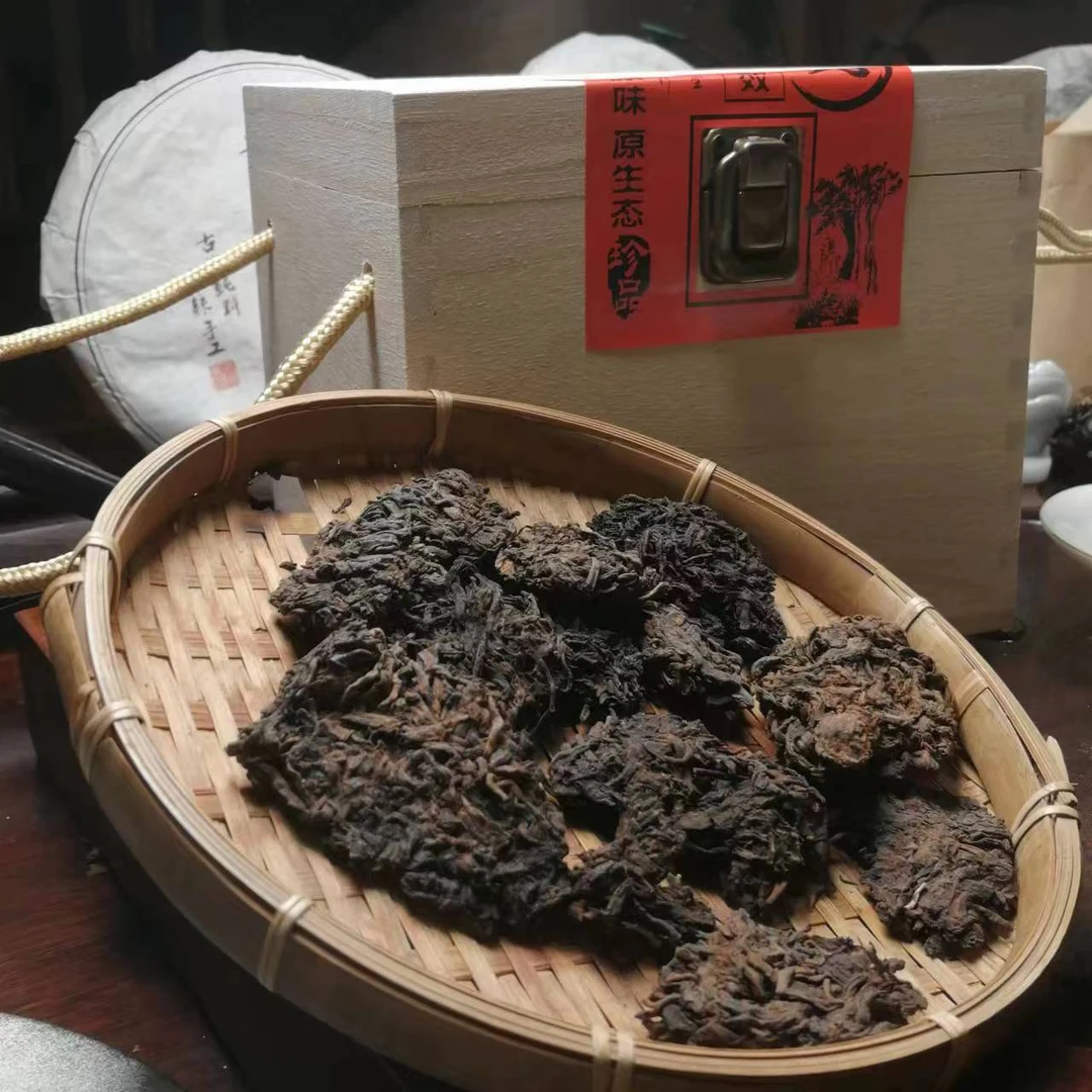 【8年老茶头】云南普洱熟茶甜润饱满陈香果香醇滑不苦涩可存纯干仓