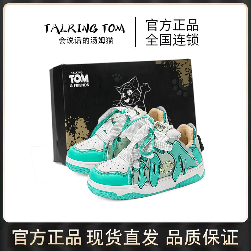 汤姆猫2025官方潮流时尚正品夏季透气休闲鞋校园学生港风运动女鞋