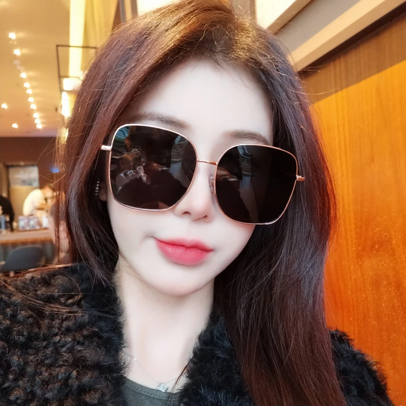 墨镜女款2025款网红款高档太阳眼镜近视遮阳防紫外线防晒大脸显小
