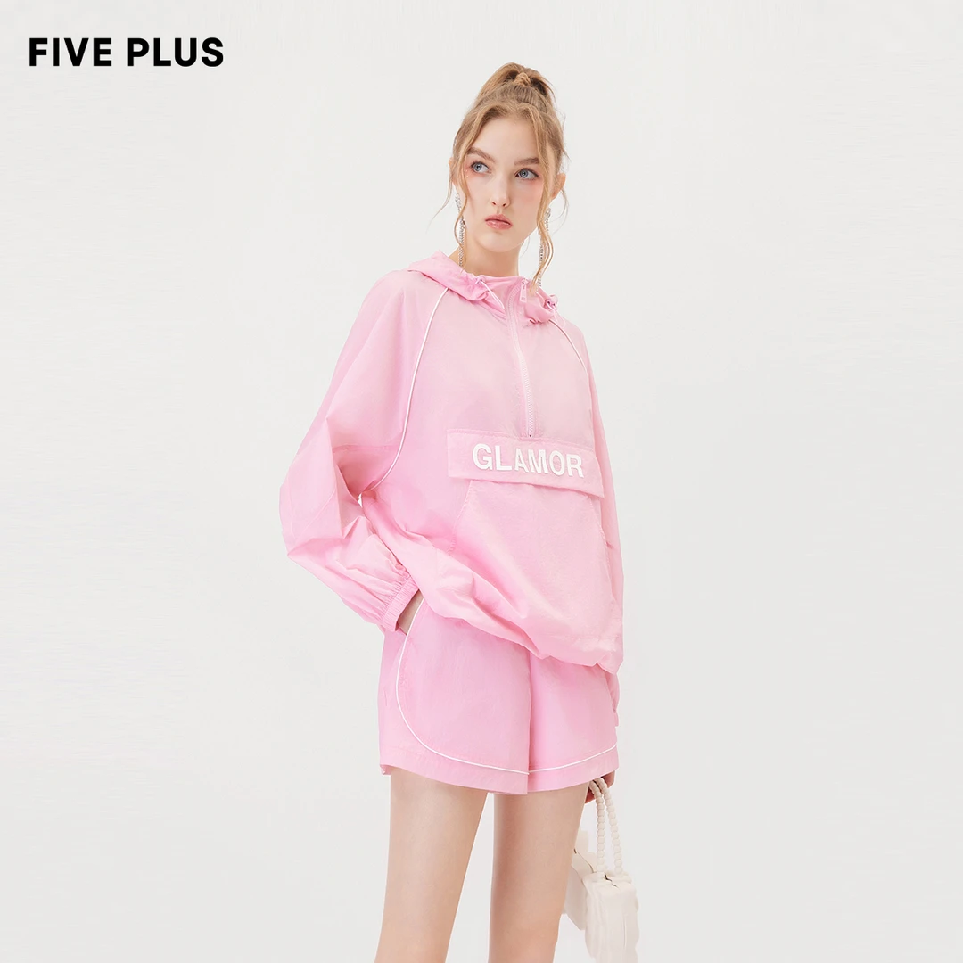 FIVE PLUS防晒衣女防紫外线防晒服上衣女外套2TN2040520