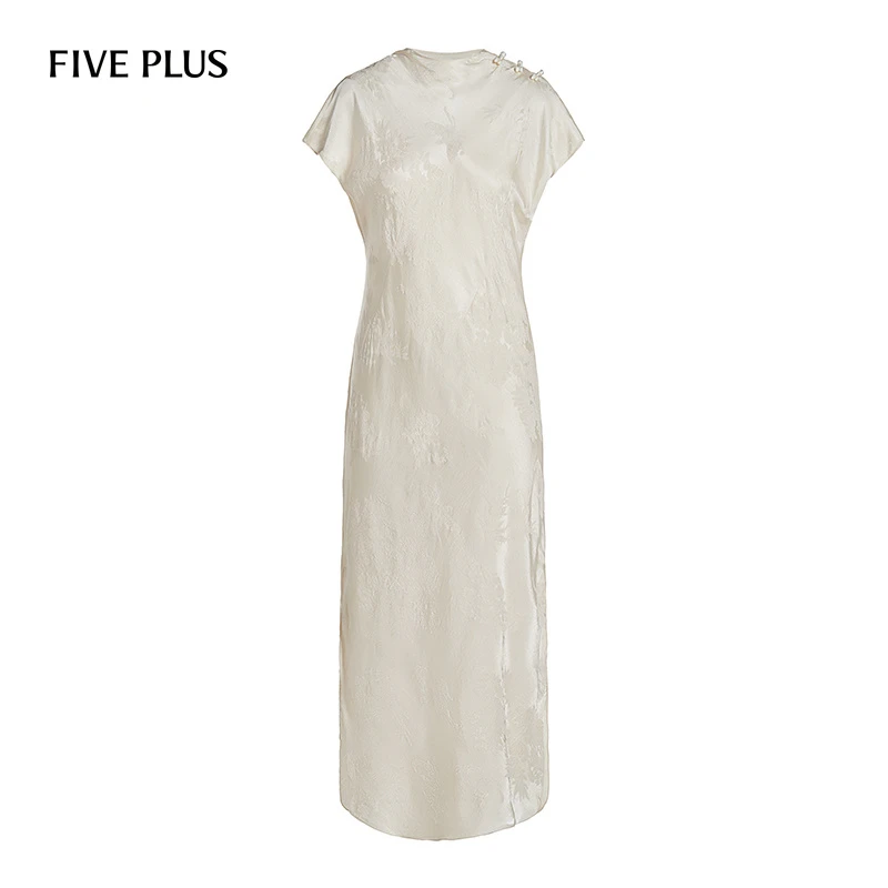 FIVE PLUS初秋连衣裙女新中式改良旗袍裙套装搭吊带裙2LE2086180