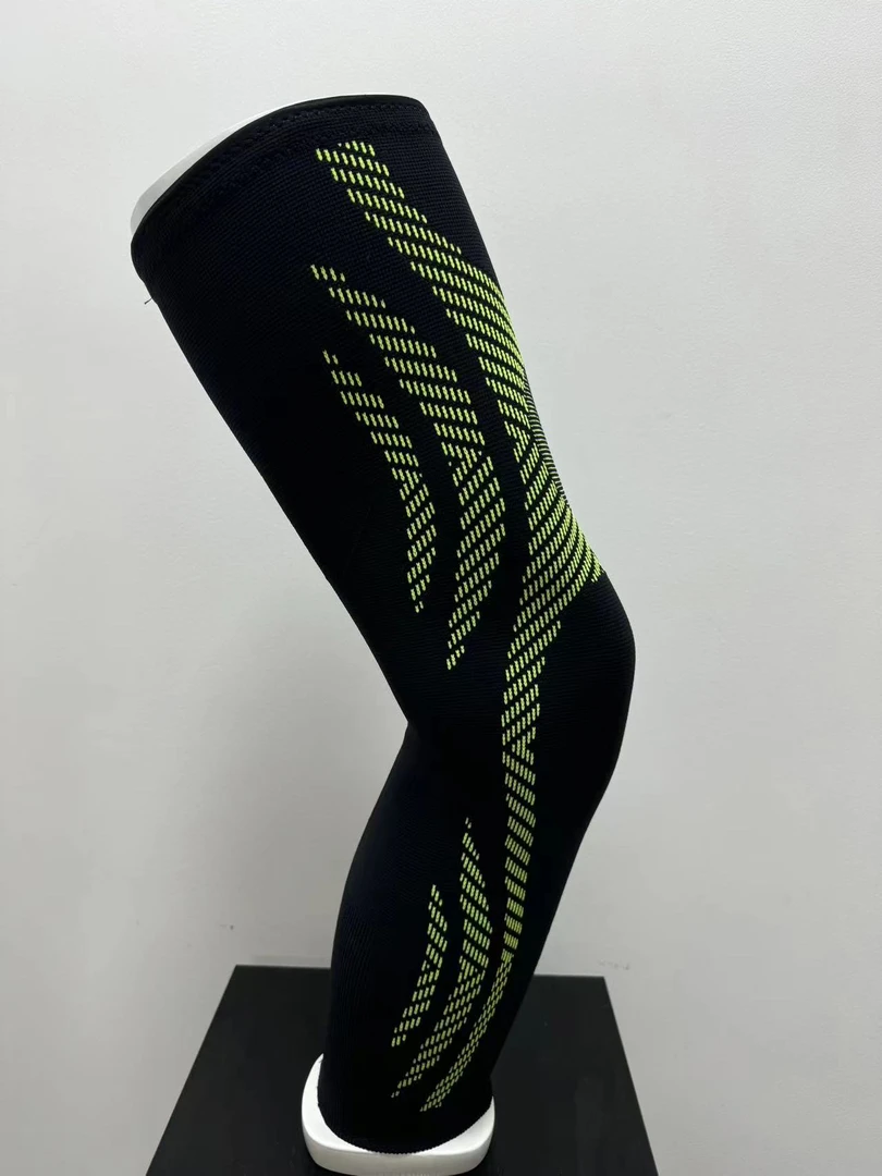 【炫彩小腿护膝】健身跑步针织护腿弹力加压运动长筒塑型护腿高筒