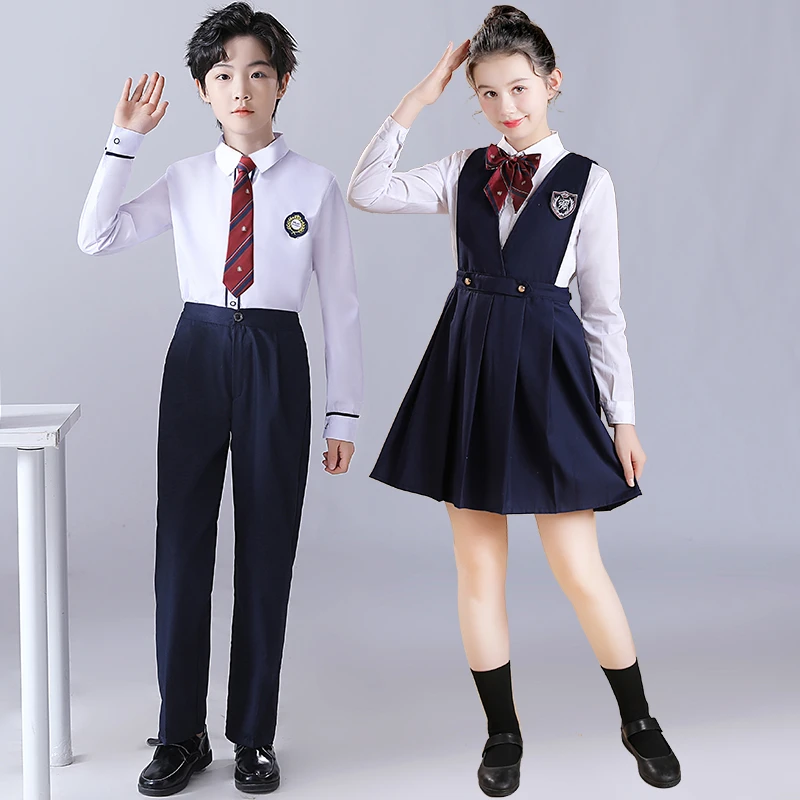 六一儿童演出服合唱服中小学生诗歌朗诵幼儿园表演服男女童学院风