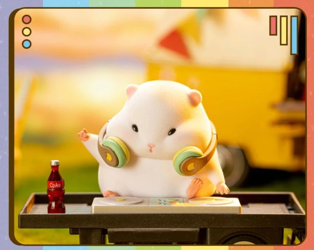 【拆盒】仓鼠克拉克乐队系列盲盒