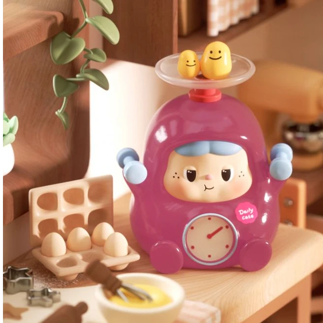 【拆盒】吃饱饱的小厨房盲盒潮玩摆件