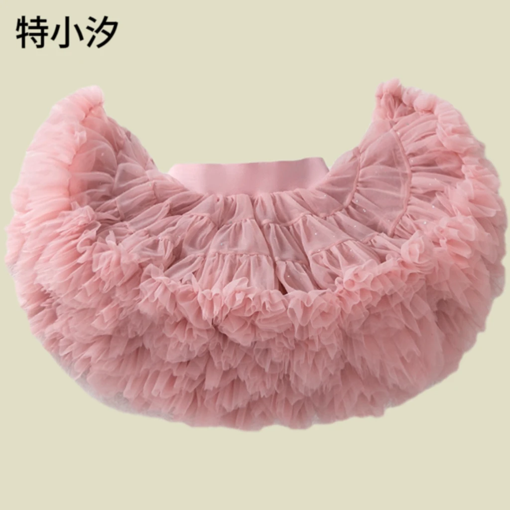 《四代加蓬加翘》女童美版tutu蓬蓬裙洋气儿童半身裙可爱凸凸裙