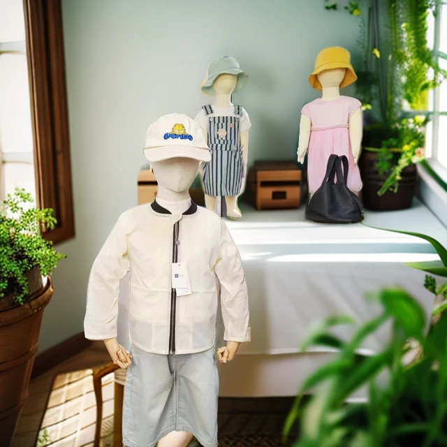 夏季时尚儿童长袖防紫外线防晒衣