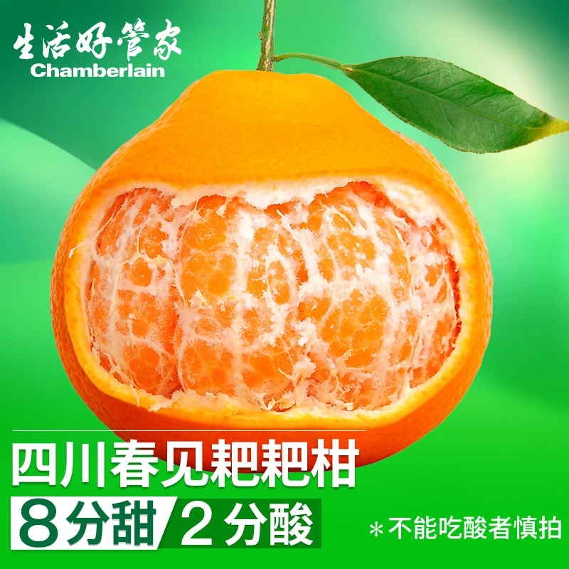 正宗四川春见耙耙柑4-8斤装新鲜水果孕妇粑粑柑无籽现摘酸甜多汁