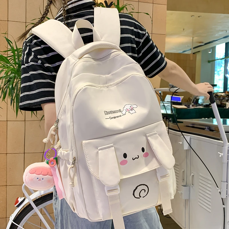 书包女小学生百搭ins双肩包时尚高中生初中生可爱轻便大容量背包