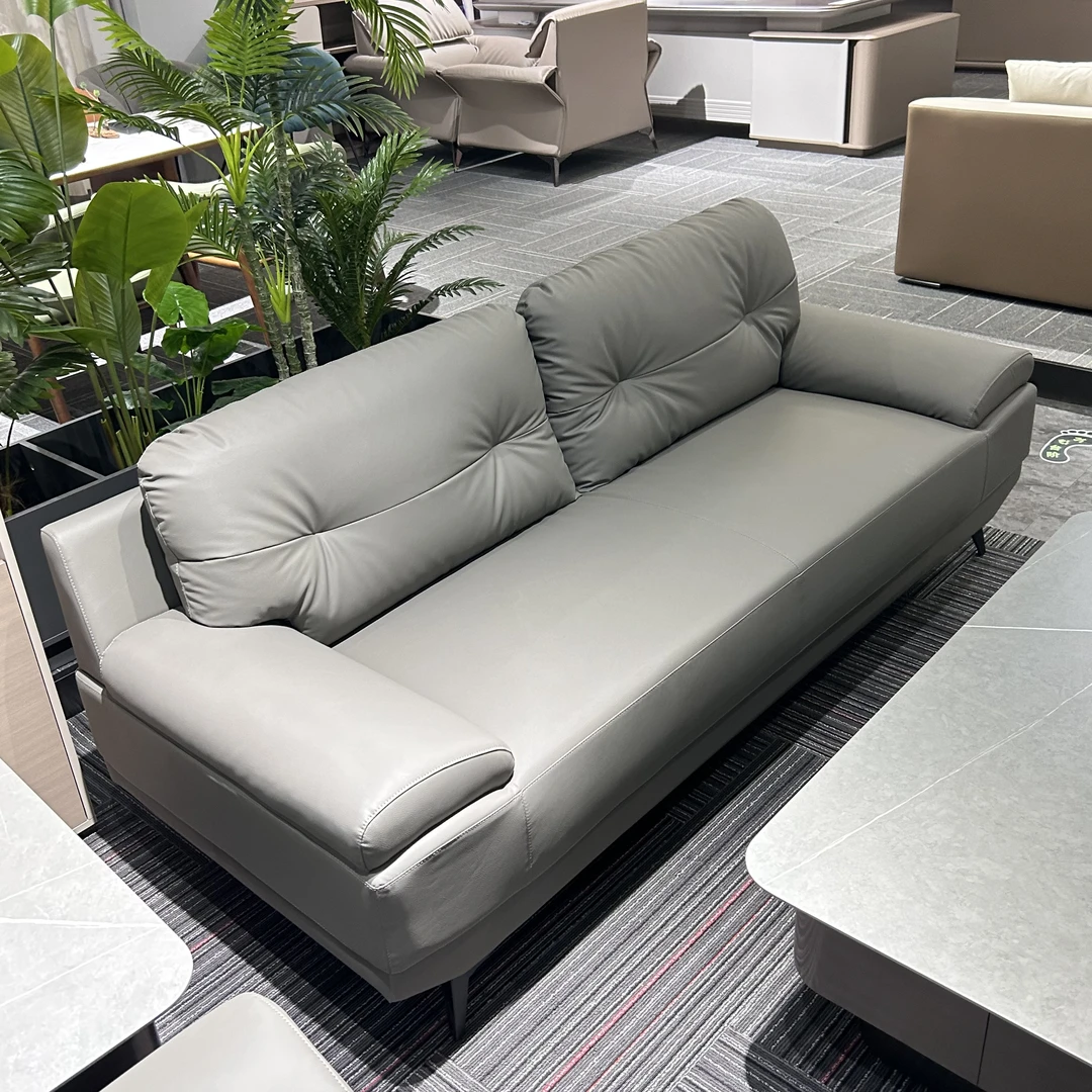 时尚商务办公休闲沙发可躺可午休商务会客沙发