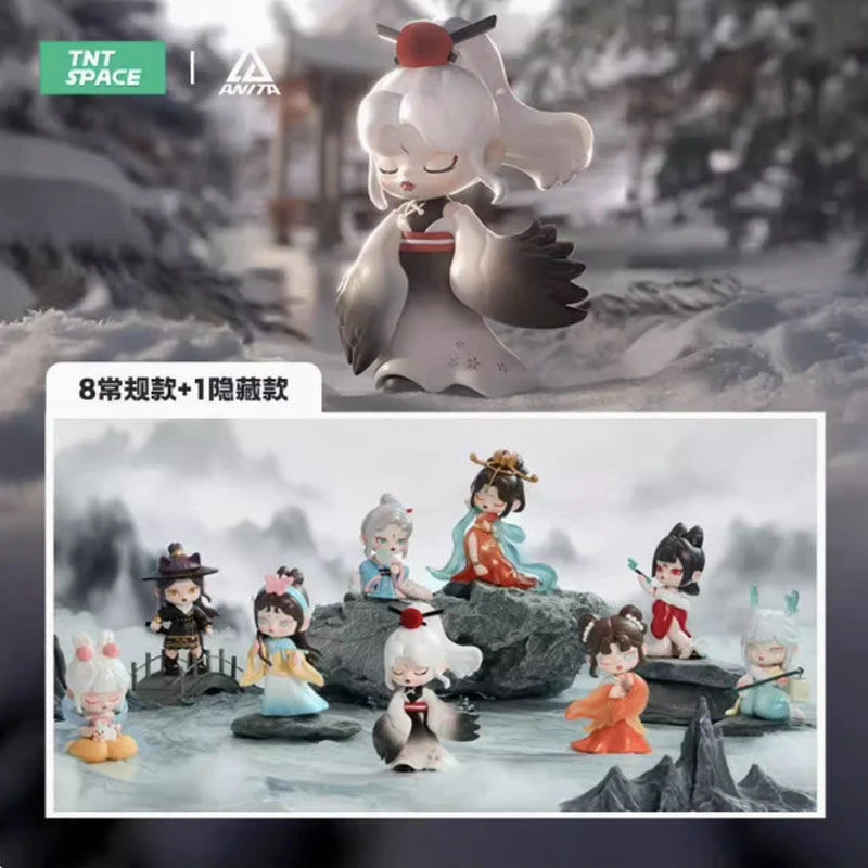 【拆盒】ANITA山海有灵系列潮玩盲盒手办