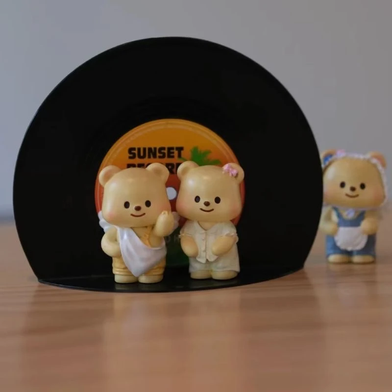 【拆盒】Butterbear二代黄油小熊潮玩盲盒手办