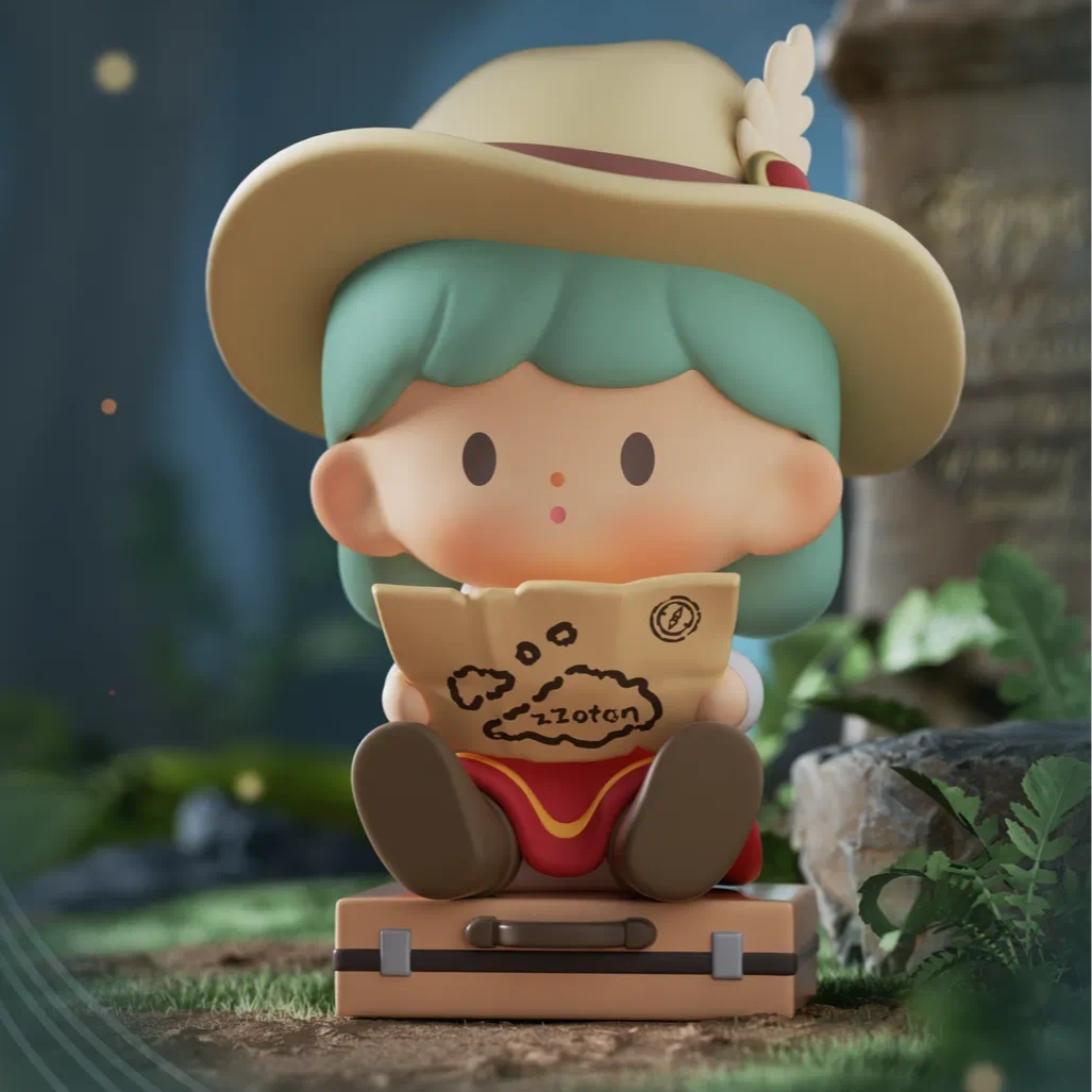 【拆盒】卓大王魔法奇遇记系列潮玩手办盲盒（萌粒大转盘）