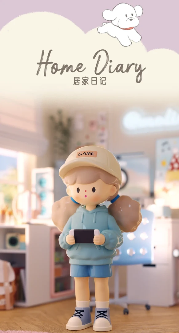 【拆盒】molinta95%小假日系列潮玩盲盒手办