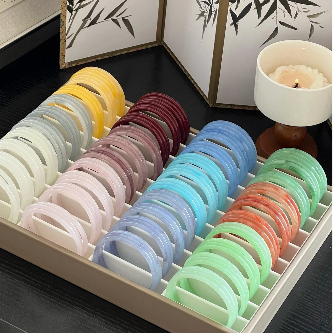 非金属玻璃手镯 自选叮当手镯新中式古风配饰网红百搭饰品