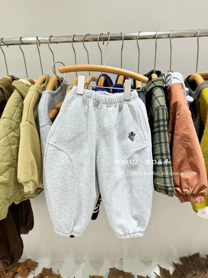 【现货专场！】达不溜家原创 儿童 冬季 韩版 小熊 图标加绒裤 2050