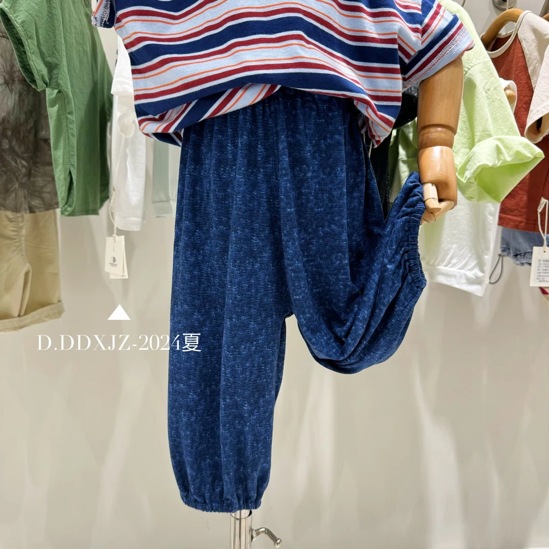 【捡漏·】达不溜家原创韩版男女童高颜值净版净色抖抖长裤 6075