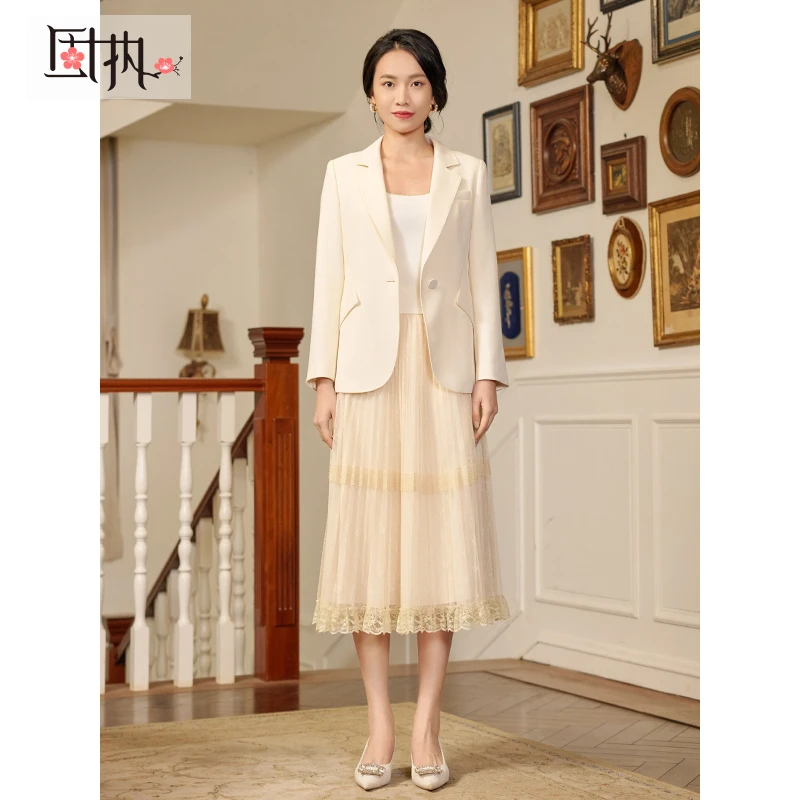 固执春季新款吊带无袖背心短款针织衫女装80131MY07949小香风气质