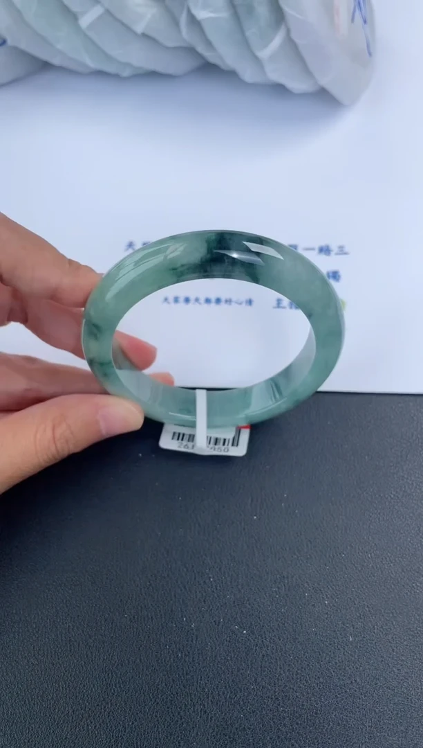 【闪购商品】翡翠手镯未镶嵌基地发货K5190 55+