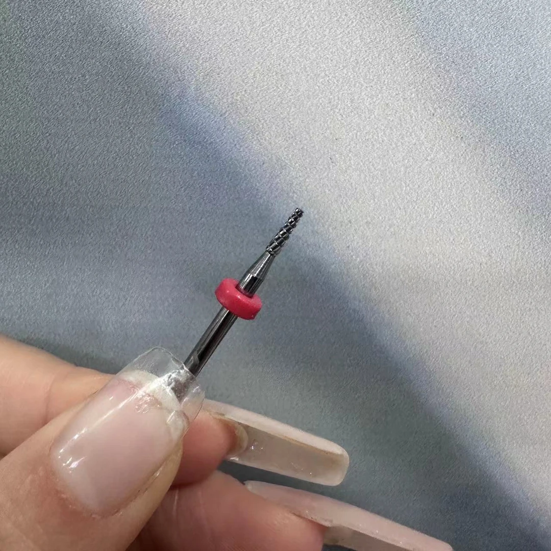 【1支】前置王！开口袋推立面去茧一条龙美甲钨钢打磨头