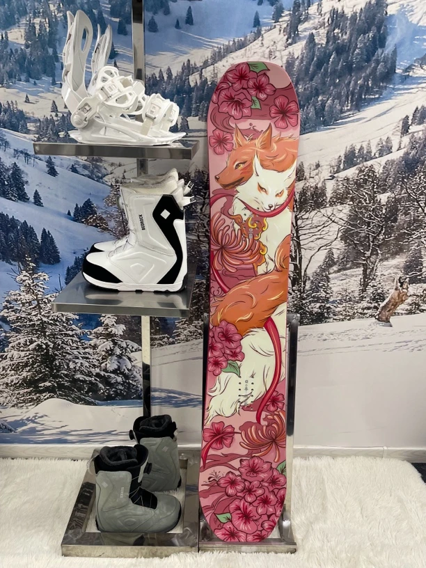 25款MOPAIL小狐狸加拿大进口滑雪板单板链接