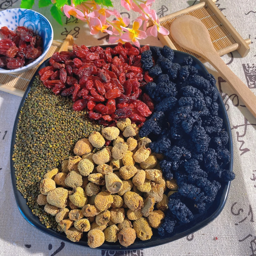 【四宝茶】茶包组合 高品质山茱萸沙苑子覆盆子桑葚干泡水喝煮水喝