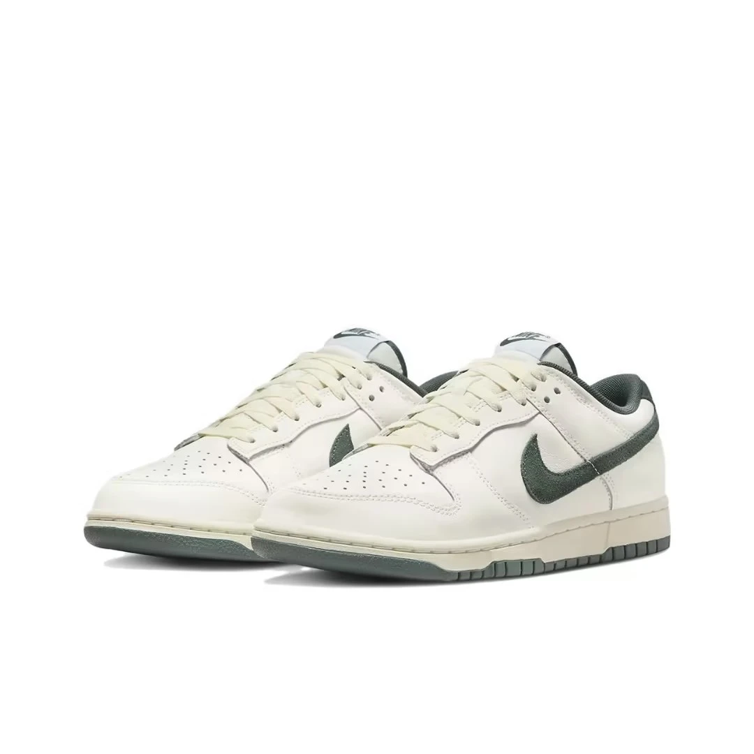 Nike/耐克【专属】NIKE DUNK LOW潮鞋白绿男子休闲板鞋 FQ8080-133