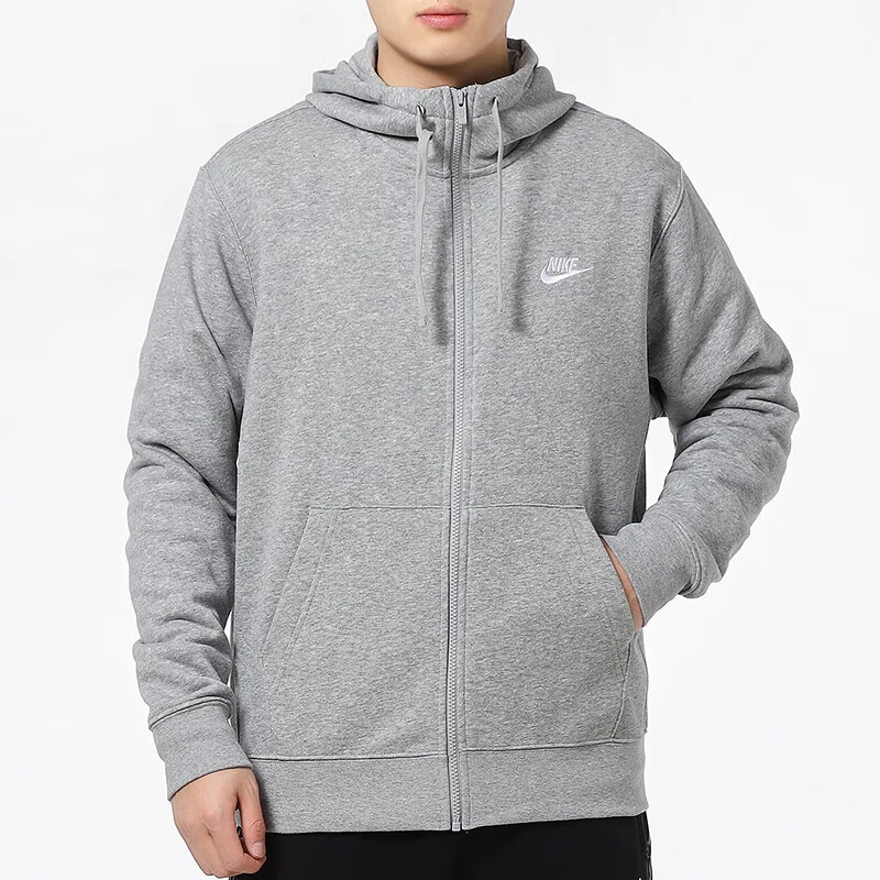 NIKE/耐克【专属】男女NSW CLUB HOODIE FZ 连帽外套 BV2649-063