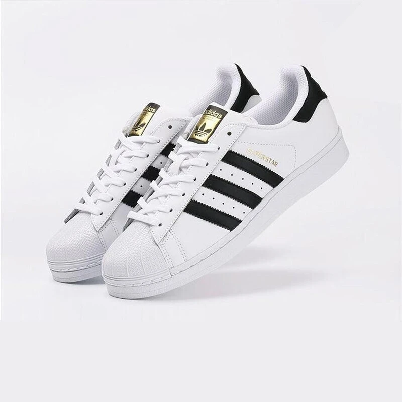 adidas/阿迪达斯贝壳头男女小白鞋金标复古休闲鞋 EG4958