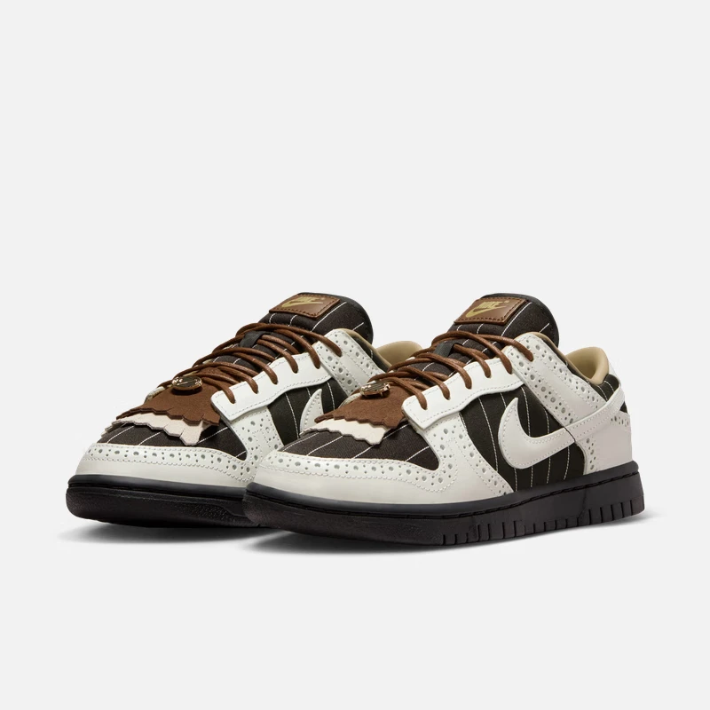 Nike/耐克DUNK男女同款街舞英伦风低帮运动板鞋 FV3642-010