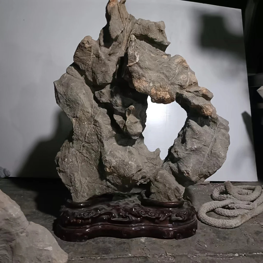 灵璧石专，园林石，