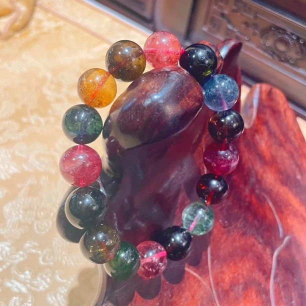 非金属硅胶手链 天然碧喜EA手串，超美