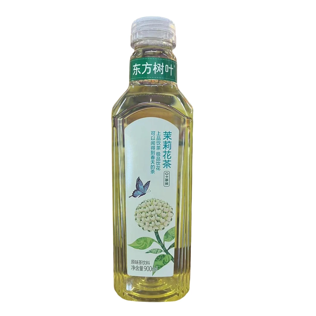东方树叶 0糖0卡茉莉花茶原味茶饮料 900ml/瓶