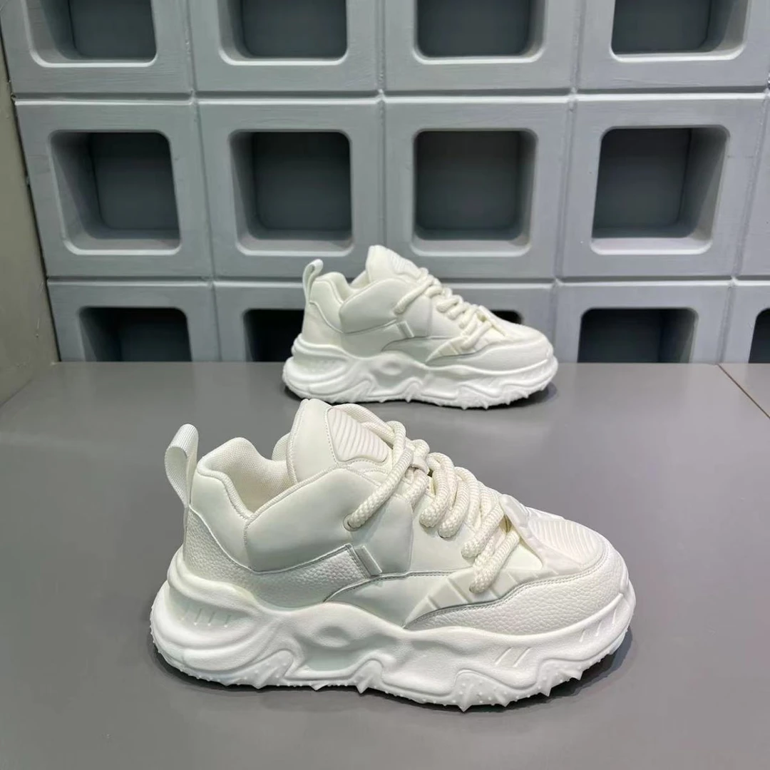 2023秋冬老爹鞋男ins潮轻奢运动休闲鞋男士松糕潮鞋舒适百搭男鞋