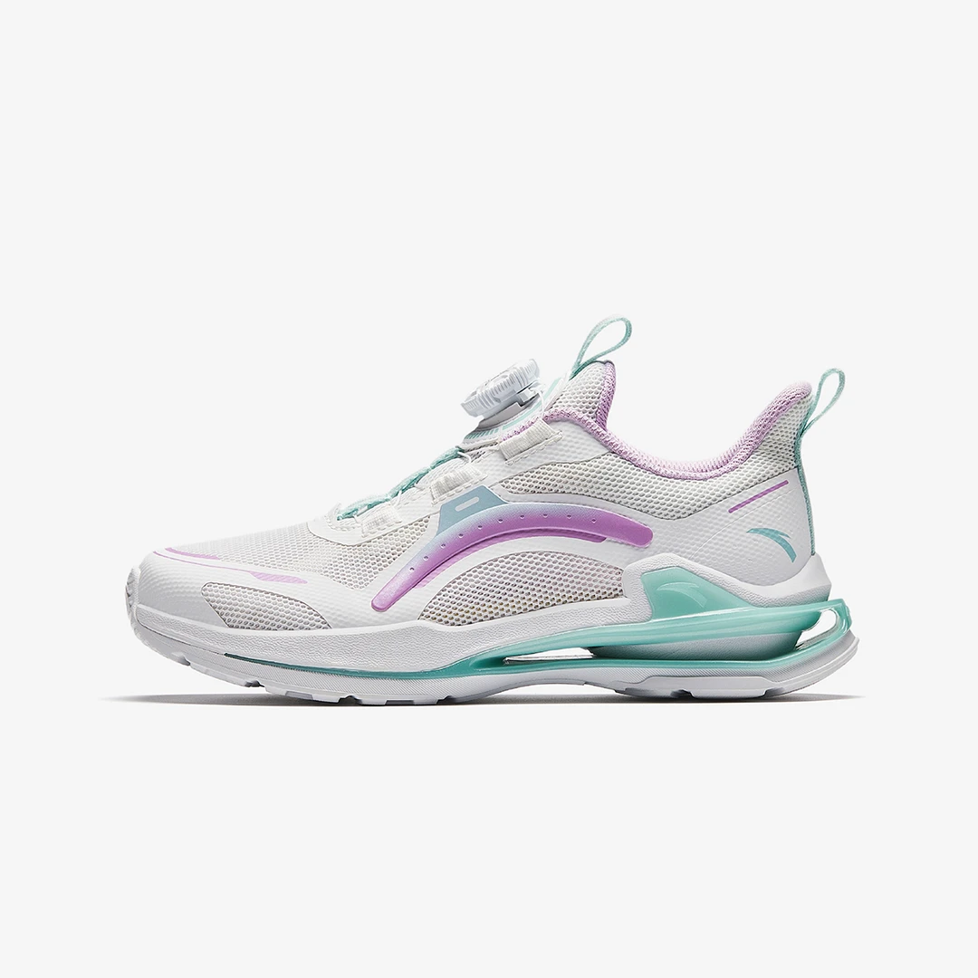 安踏儿童运动鞋2024秋季新款女大童缓震透气健身跑步鞋百搭休闲鞋