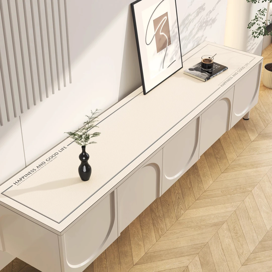 桌面垫防水桌布防油茶几电视柜台面垫免洗防烫茶几餐边柜台面垫子