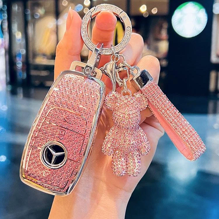 适用于奔驰E300l钥匙套c260l车180l/a200l/c200l/GLC260/GLA200女