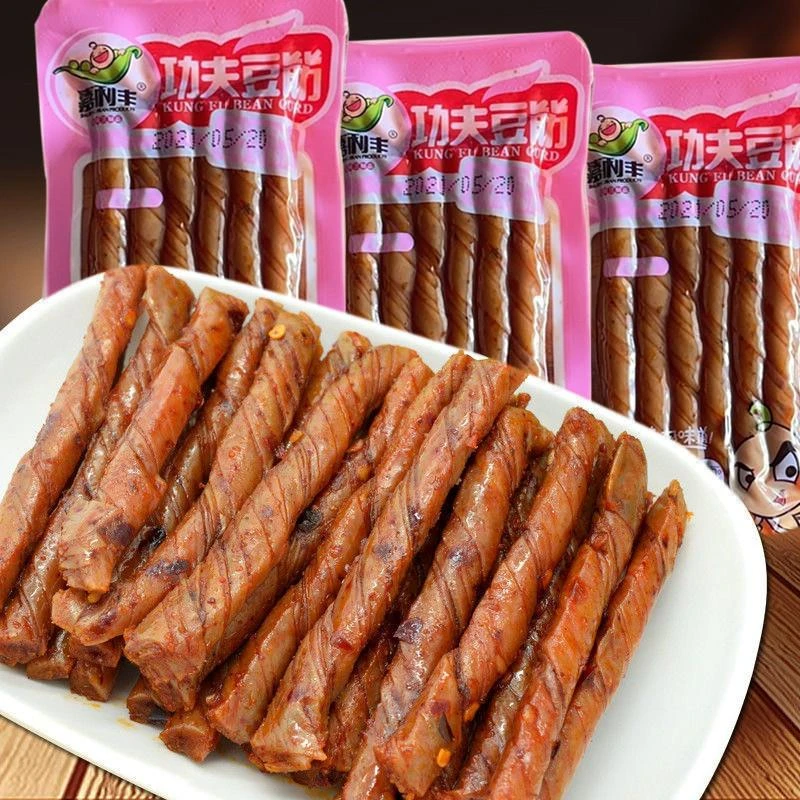 【小扬哥力荐】麻辣豆筋辣条老式辣片怀旧零食干豆条休闲大辣片辣味