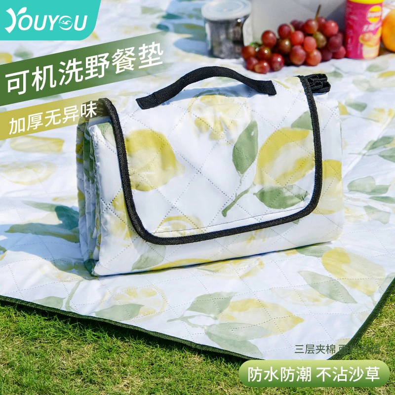 佑游72101野餐垫防潮帐篷铺垫户外露营便携防水加厚秋游便携垫子