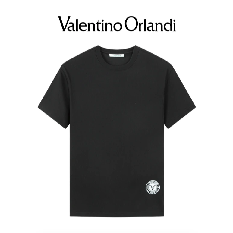 VALENTINO ORLANDI/华伦天奴.奥兰迪男士夏季时尚百搭印花短袖T恤