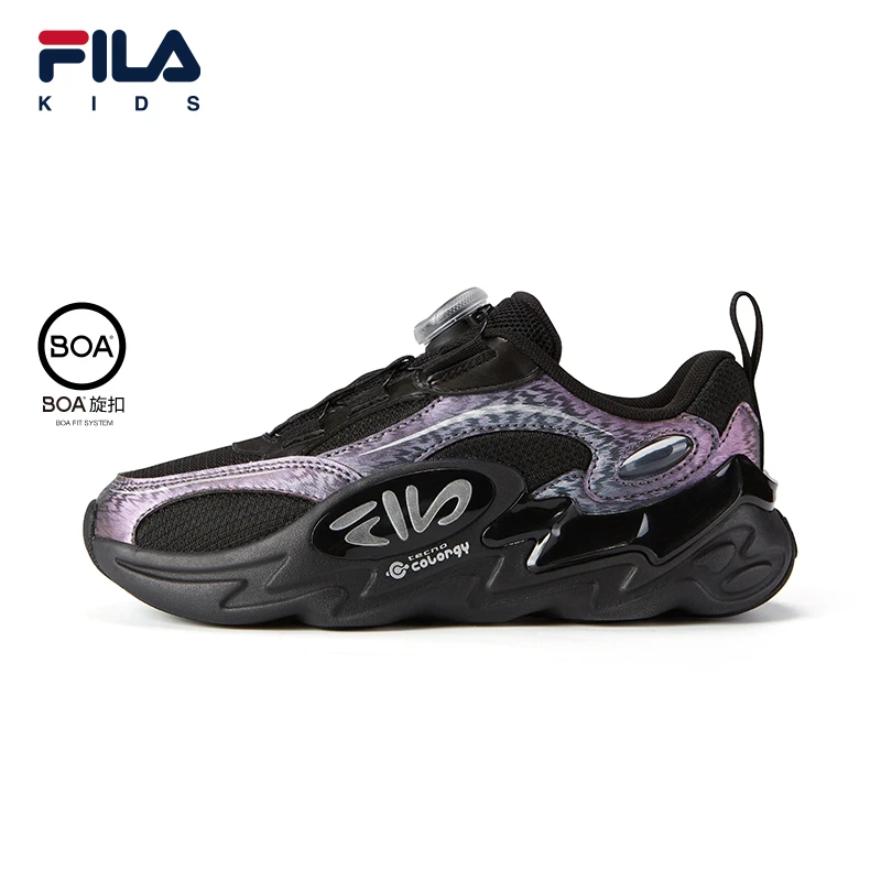 斐乐儿童2022冬季中大童儿童复古跑鞋女童运动鞋跑步鞋 K15241115